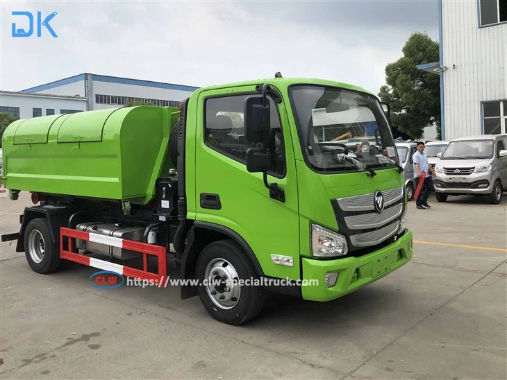 Foton 5T Hook Arm Garbage Truck
